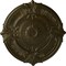 Ekena Millwork Attica Ceiling Medallion (Fits Canopies up to 3 3/4"), Hand-Painted Green Gold, 39 1/2"OD x 2 1/2"P CM39ATGGS - alternate 1